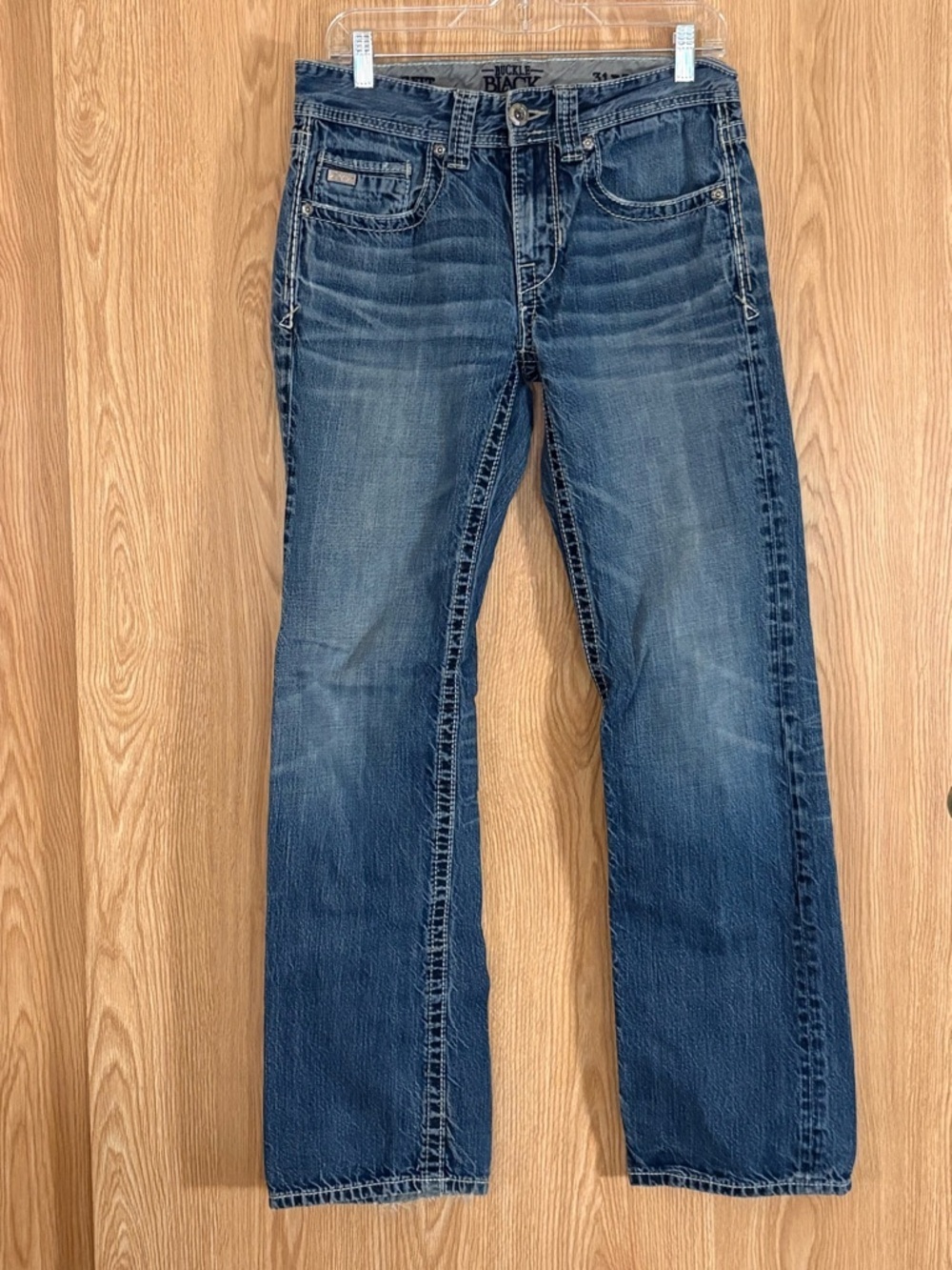 Buckle Men's Blue ZFit Straight Jeans
